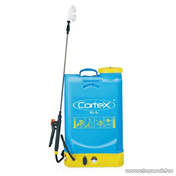 Cortex 16 E Akkumulátoros háti permetező, 16 literes