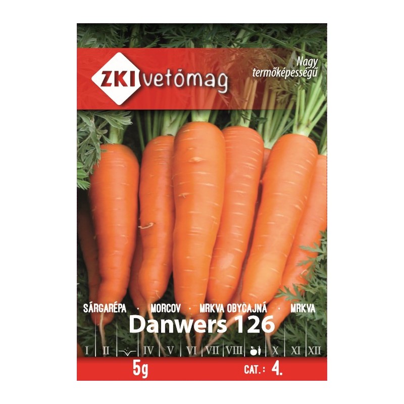 ZKI SÁRGARÉPA DANWERS 126 5G