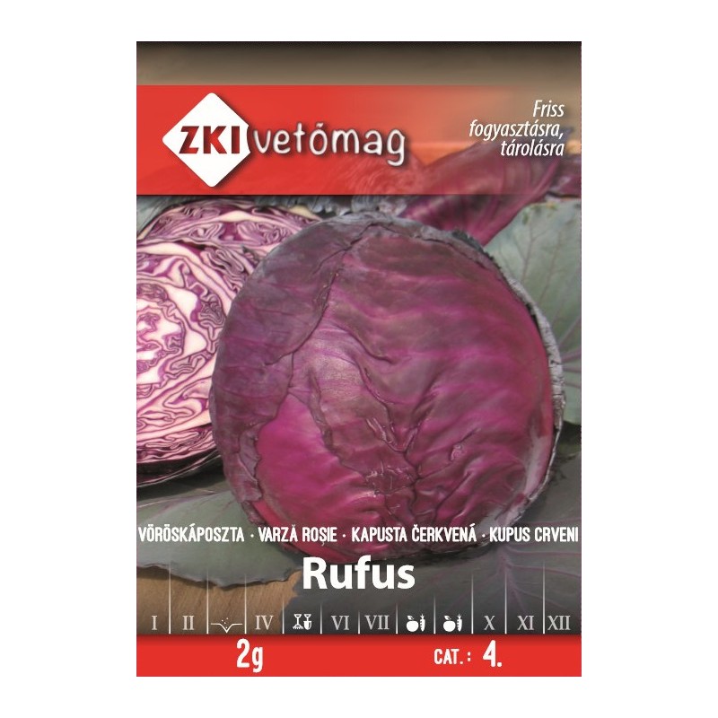 ZKI VÖRÖSKÁPOSZTA RUFUS 2G
