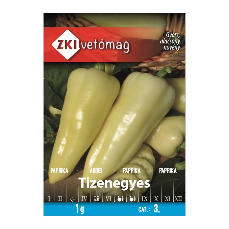 ZKI PAPRIKA TIZENEGYES 1G