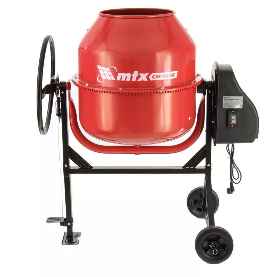 Betonkeverő 180L MTX CM-180M 800W (954847)